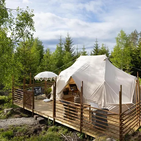 בקתה Telt 1: Himmelsengen - Luksus Glamping - 30 Min Osl