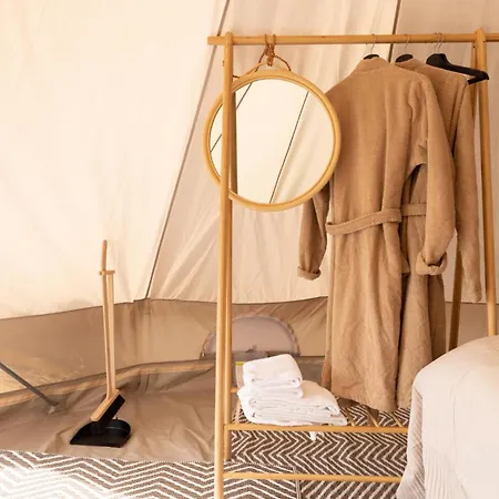 Telt 1: Himmelsengen - Luksus Glamping - 30 Min Osl בקתה